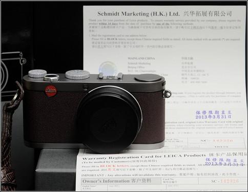 有效像素为1220万徕卡X1售价19800元
