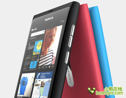 独特全屏纯触控智能手机诺基亚N9发布_数码