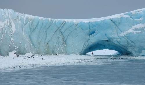 南极风光掠影图集:天然冰桥_数码