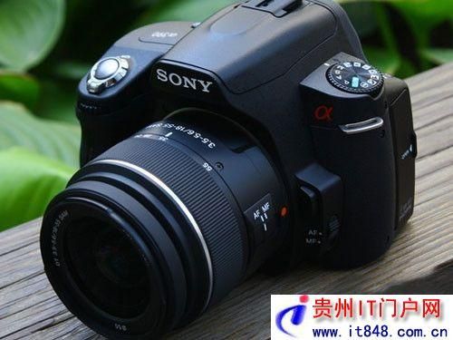 双镜头旋转屏单反机 索尼a390套机促销