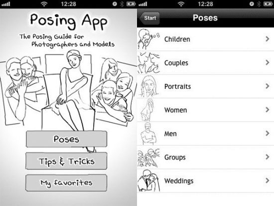 iOS初级摆拍软件Posing:含7类拍摄模式