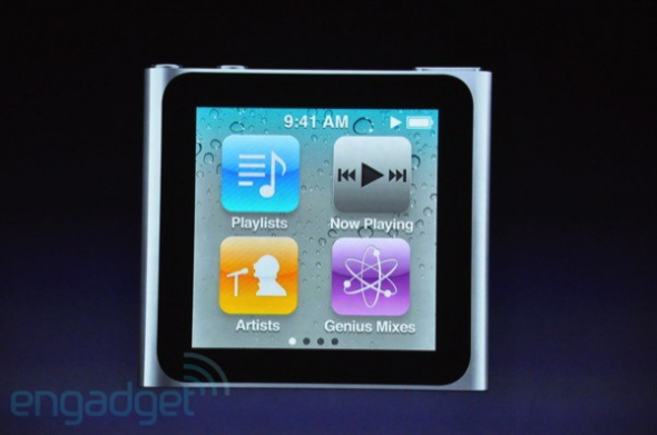 Apple of _ of times of science and technology releases new fund to feel screen IPod Nano