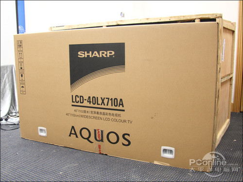 AQUOS新造型!夏普电视LX710A抵达评测室_