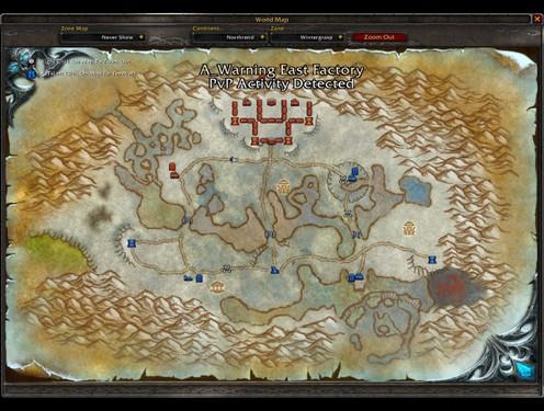 魔兽世界跨服战地图