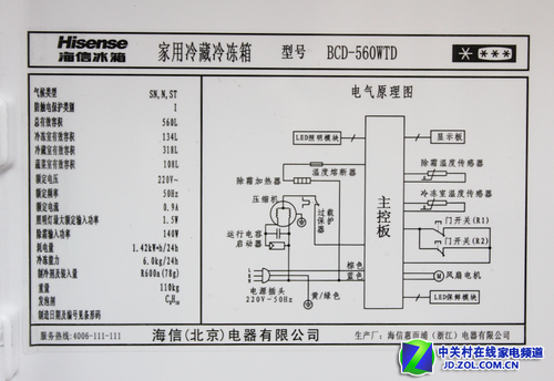 全风冷时代+海信阿波罗多开门冰箱测试