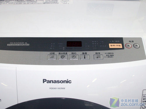 斜式滚筒低噪音松下6kg洗衣机3698元