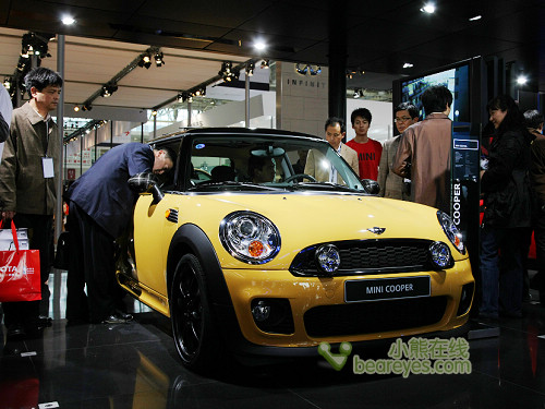 2008北京国际车展MINICOOPER变脸