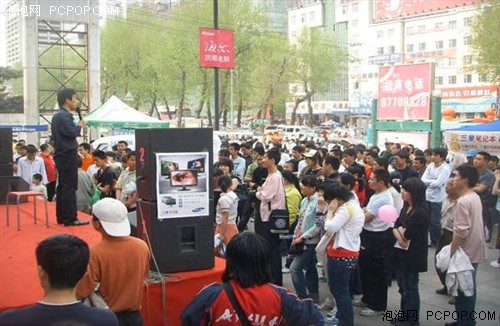 回馈大众，三星绝色促销巡展全国