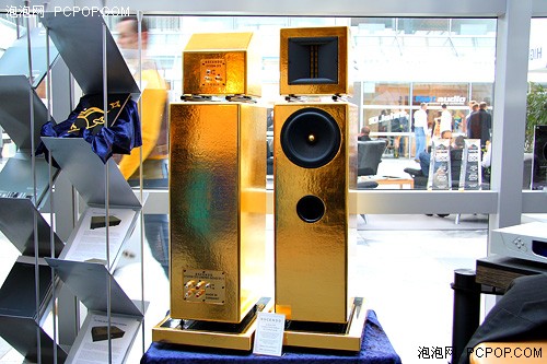24k纯金打造德国厂商推出首款黄金音响
