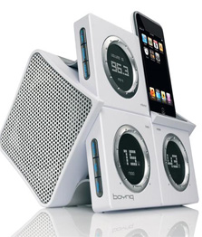 博恩克白色版“黑客”iPod音箱
