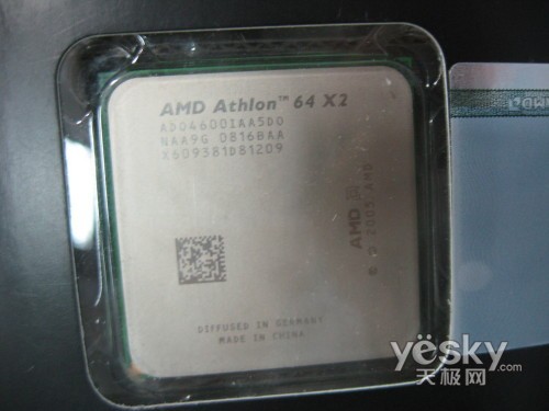 淡季市场 AMD速龙64x2 4600+处理器价格跳楼