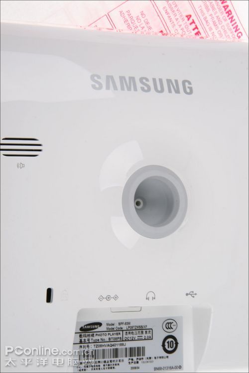 迷你显示器!三星数码相框SPF-83M惊艳评测