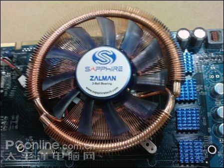散热系统大跃进蓝宝HD3870毒药2代仍售899