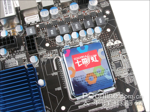 一道独特的风景线!七彩虹P45主板赏析