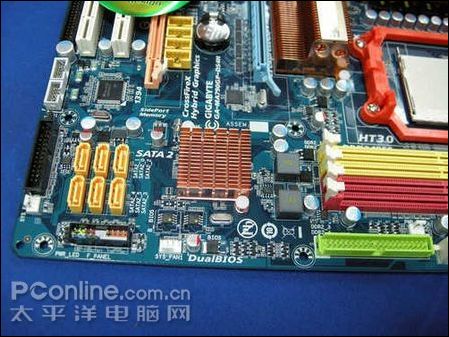 热管散热顶级内核技嘉MA790GP到货