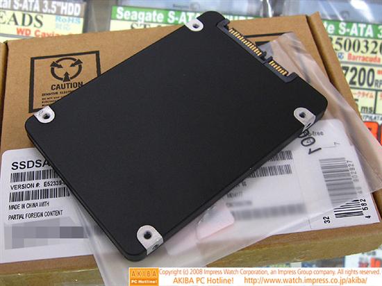170MB/s写入英特尔企业级SSD硬盘上市