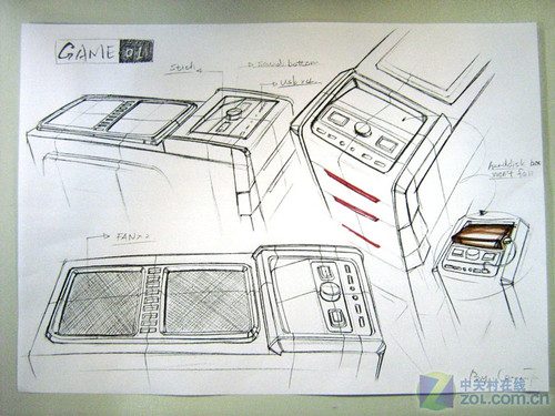 设计图纸 走光 鑫谷欲推游戏高端机箱_硬件