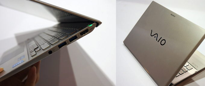  Sony Ultra Light Carbon Fiber Ultrabook weighs only 870g
