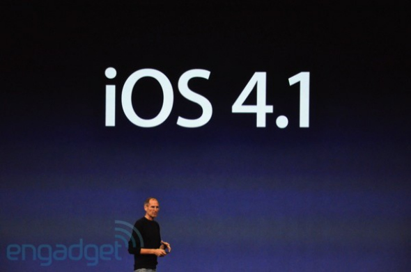 Apple of _ of times of science and technology releases operating system of new fund IOS 4.1