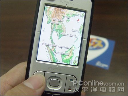 诺基亚S60反应最快手机 GPS导航6110_手机