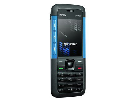 图为:诺基亚5310xm手机
