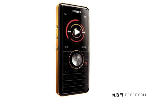 首次引入重低音飞利浦音乐手机M600发布