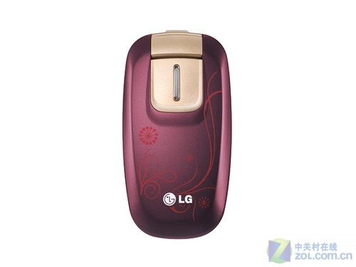超低配置 紫色LG女性手机KG376曝光_手机