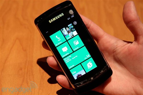 三星Windows Phone7智能机更多真机图_手机