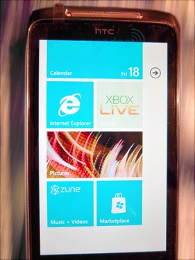 HTC首款Windowsphone7手机曝光