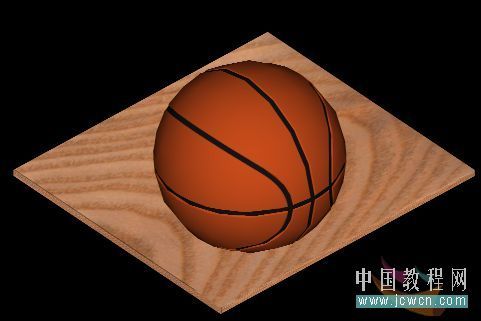 AutoCAD教程：新思路再创篮球新画法