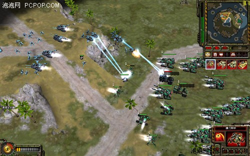 不输N卡!主流ATI显卡本力战《红警3》_笔记本