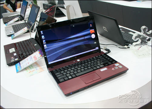 笔记本 > 正文  最新款惠普 probook 4411s(vx595pa)采用了红宝石色调