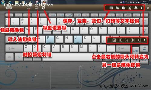 顶级触摸体验 宏碁ICONIA虚拟键盘介绍