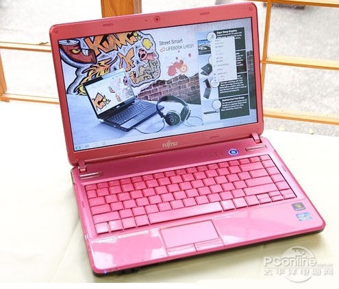游戏MM专属 富士通LH531粉色本到货