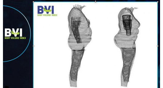 3D身体扫描仪问世 识别肥胖指数及赘肉所在(图