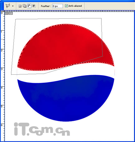 Photoshop钢笔工具绘画百事可乐标志_软件学园_科技时代_新浪网