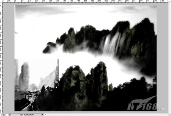PhotoshopƱйͳˮīЧ(3)