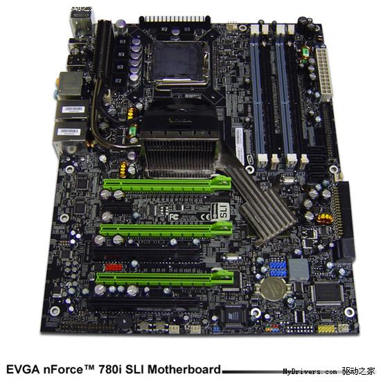 NVIDIA发布nForce 780i\/750i芯片组_软件