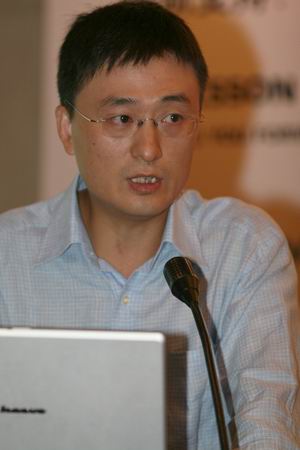 图文:中国移动数据部运营管理处副经理侯晓阳