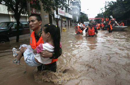 2007世界十大自然灾害:中国洪水_科学探索