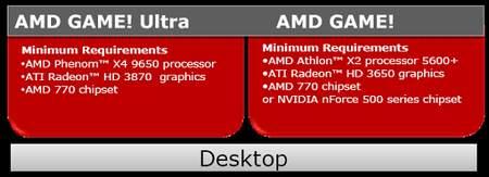 AMD推出游戏PC标准(图)