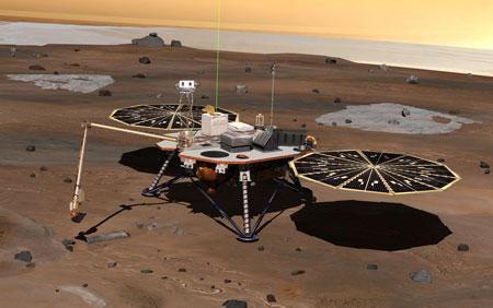凤凰号准备用地球上的水在火星做实验(图)