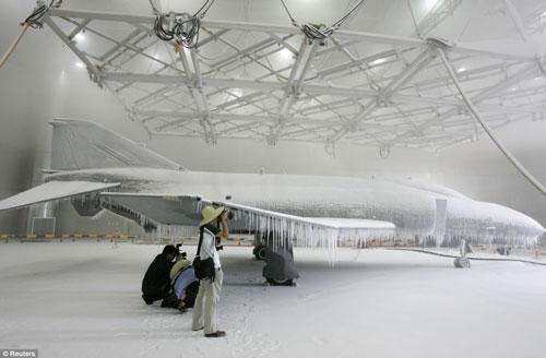 韩国航空试验中心“雪雨和冷冻雨测试”