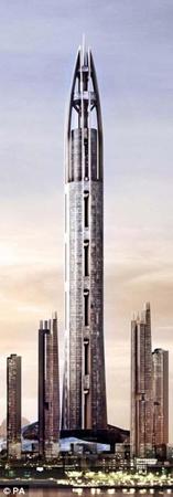 迪拜将建超千米全世界最高摩天大楼(组图) - 新浪科技