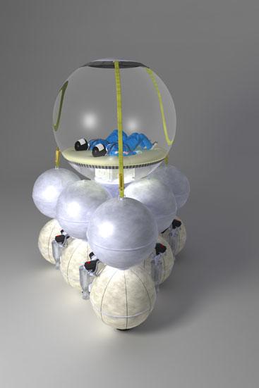 美欲造透明鱼缸太空船船票10万美元(组图)