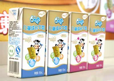 中国儿童牛奶首获世界级大奖