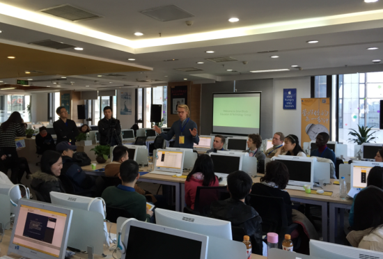 智课教育科技在北京国际图书节给世界讲中国