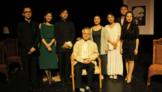 童道明将生命投入戏剧中_文化读书频道_新浪