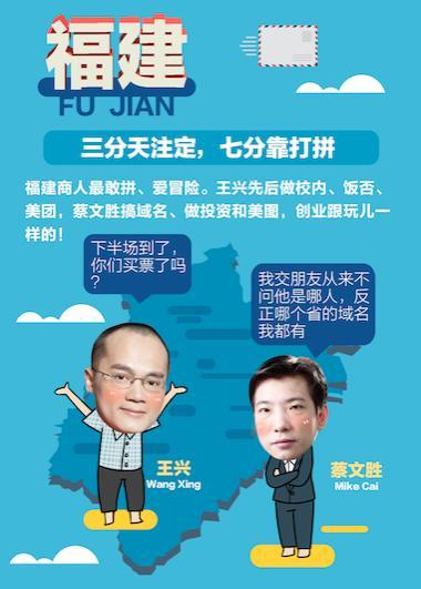 想创业?先看看你的出生地再决定!中国互联网大佬出生地图鉴!