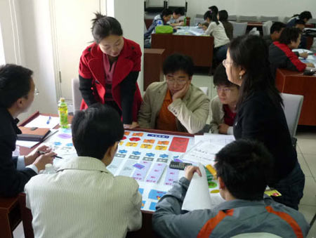 中科院研究生院首届企业管理商战沙盘模拟_商